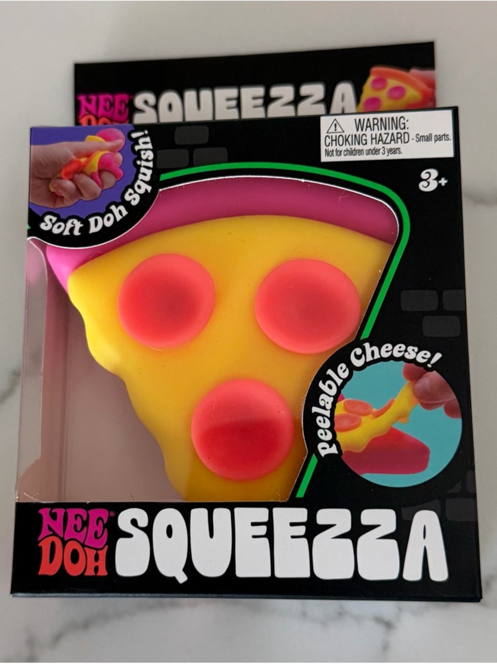 Schylling NEEDOH Squeezzza Pizza Squishy Toy - NIB - RARE